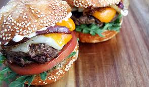 epic elk venison and onion burger
