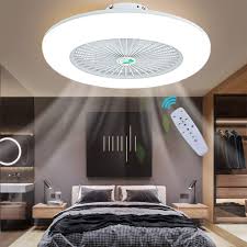 ceiling fan with lights 22 in enclosed