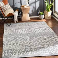 geometric area rug in the rugs