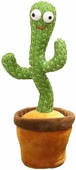 plastic dancing cactus talking toy