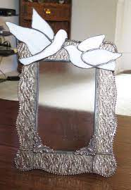 Stained Glass Wedding Picture Frame