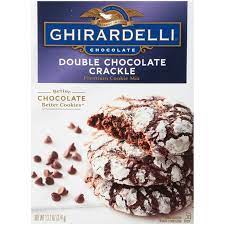 Double Chocolate Chip Cookies Ghirardelli gambar png