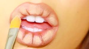 how to fake big lips lip contouring