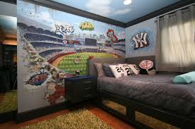 new york yankees baseball mural