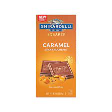 ghirardelli caramel milk chocolate bar