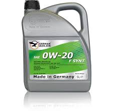 motor oil sae 0w 20 f german adler