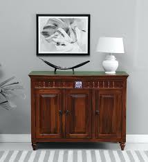Mayur Solid Wood Cabinet In Honey