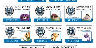 monsters university students faculty