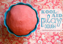 scented kool aid play dough recipe