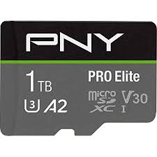 The standard was introduced in august 1999 by joint efforts between sandisk, panasonic (matsushita) and toshiba as an improvement over multimediacards (mmcs), and has become the industry standard. Amazon Com Pny 1tb Pro Elite Class 10 U3 V30 Microsdxc Flash Memory Card Computers Accessories