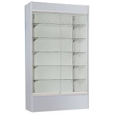 White Wall Display Case