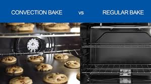 Both conventional and convection ovens can be heated with gas or electricity, but the heat distribution differs. Baking What Is The Difference Between Convection Baking And Regular Baking Fred S Appliance