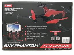 syma sky phantom fpv drone 4 ch remote