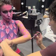 hour body painting make up artist