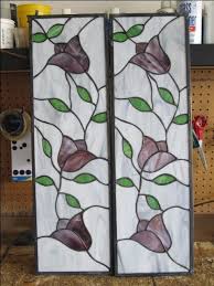 Hand Crafted Cabinet Door Stained Glass