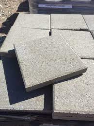Patio Stepping Stones Square Grey
