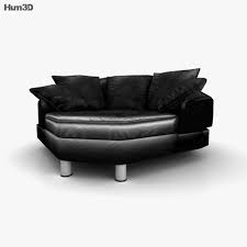 ekornes e big corner sofa 3d model