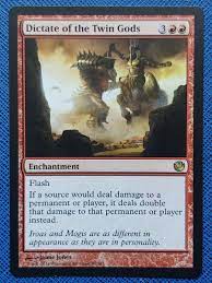 mtg 1x dictate of the twin s nm
