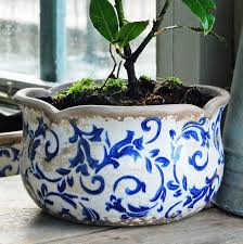 Small Blue And White Hampton Ceramic