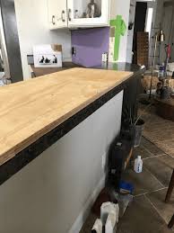 how to diy a concrete bar top in a