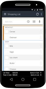 'the out of milk app is straightforward and offers three main list functions: Features Grocery List App For Android Ios Out Of Milk