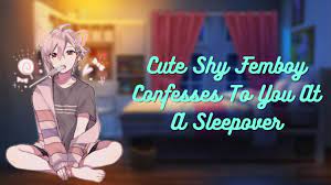 ASMR] Femboy Bestfriend Invites you to a sleepover and confesses | Clingy |  Wholesome | Smooches | - YouTube