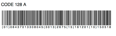 ・package number ・quantity in package ・weight, capacity and cubic capacity ・manufacturing date and validity of. How To Properly Generate A Gs1 128 Formerly Ean 128 Barcode In Tcpdf Stack Overflow