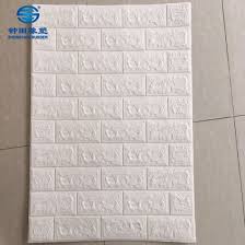 foam soundproof 3d brick wallpaper