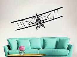 airplane wall decal vinyl stickers