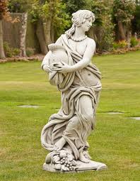 Roman Goddess Gladiator Stone Garden Statue