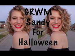 bad sandy from grease makeup tutorial