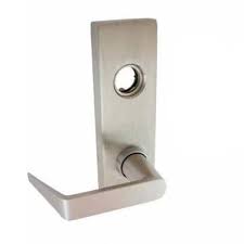 Yr08 Dorma Exit Device Trim Entrance By Lever Key Locks Or Unlocks Trim