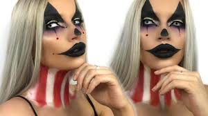 halloween clown makeup tutorial