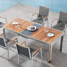 Outdoor Rectangular Dining Table With