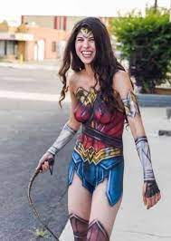 sizzling body paint cosplay that is