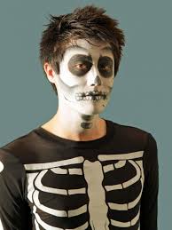 y skeleton makeup