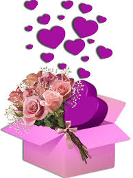 Use them in commercial designs under lifetime, perpetual & worldwide rights. Clipart Of Romantic Box With Flowers And Hearts Free Image Download