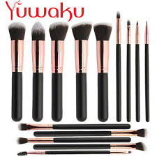 14pcs kabuki make up brushes set makeup