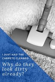 carpets get dirty faster after cleaning