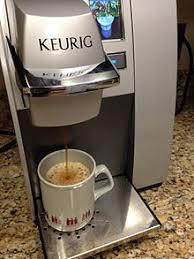 It happens to all of us, from time to time, when our espresso machines start behaving differently. Keurig Wikipedia