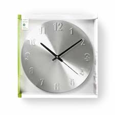 Nedis Circular Wall Clock 30cm Diameter
