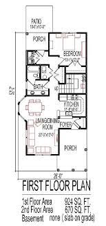 Small House Plans For Narrow Lots