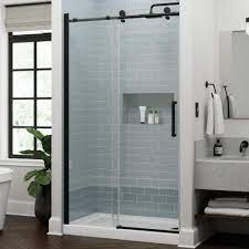 frameless sliding shower door