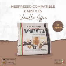 nespresso capsules vanilla coffee