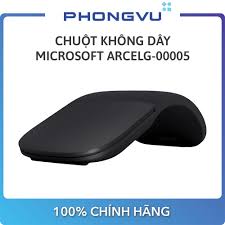 Chuột không dây Microsoft Arc Mouse Bluetooth ELG-00005 (Đen) - Bảo hành 24  tháng - Chuột Văn Phòng