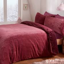 teddy fleece reversible double bedding