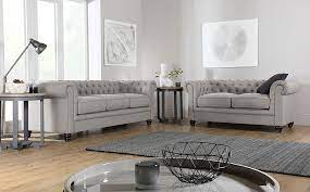 2 Seater Chesterfield Sofa Set