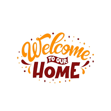 welcome home banner free vectors