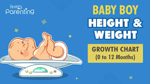 baby boy height weight growth chart