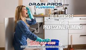 Plumbing, heating, air conditioning, sewer service, drains and more. Professional Plumbing Contractor Vs Do It Yourself Drain Pros Plumbing Denver